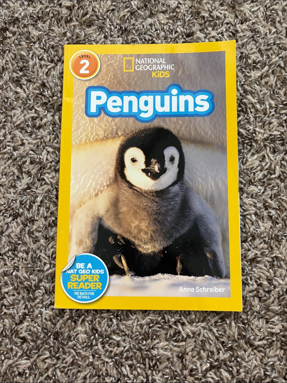National Geographic Penguins Book - Level 2 Reader